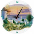 Art Puzzle Puzzle-Uhr - In the Evening in Aegean