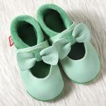 BALLERINA MINT Lederpuschen Pololo 100% Eco Pololo