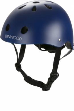 Banwood Klassischer Helm marineblau (matt)