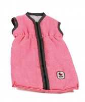 Bayer Chic 2000 Puppenschlafsack in Melange anthrazit-pink