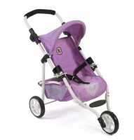 Bayer Chic 2000 Puppenwagen Jogging-Buggy Lola in Melange Flieder