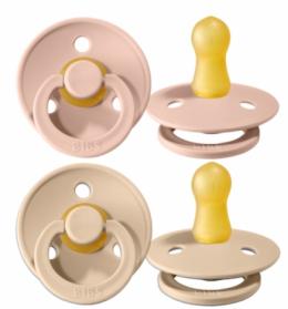 BIBS Schnuller aus Naturgummi Blush/Vanilla 6-18 Monate (Bibs)