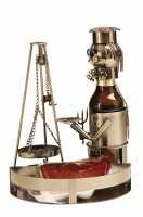 Bier-Flaschenhalter Schwenker mit Tablett