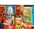 Bluebird Puzzle Cottage Interior