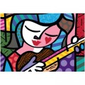 Bluebird Puzzle Romero Britto - Girl with guitar