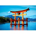 Bluebird Puzzle The torii of Itsukushima Shrine
