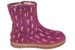 BORDOORO Lammfellstiefel Ocra pflanzlich gegerbt Ocra