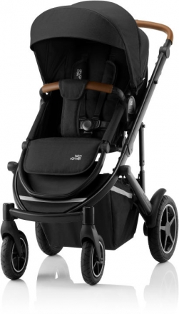 Britax Römer SMILE III Space Black brown ESSENTIAL BUNDLE (Kinderwagen + Aufsatz)