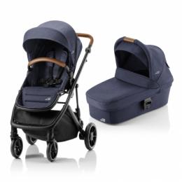 Britax Römer Strider M Navy Ink ESSENTIAL BUNDLE (Kinderwagen + Babywanne)