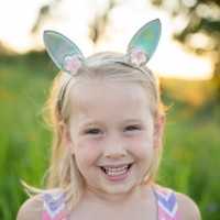 Bunny Glamour Haarreif - Haarschmuck für Kinder