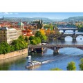 Castorland View of Bridges in Prague