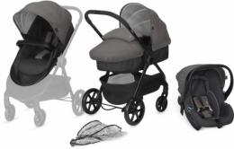 CBX Travelsystem Onida Comfy Grey - 3 in 1 Kinderwagenset