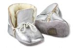 CHOUDOU SILVER Krabbelschuhe EZPZ Lammfell EasyPeasy