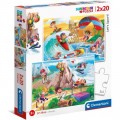 Clementoni 2 Puzzles - Let's Sport