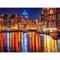 Clementoni Amsterdam bei Nacht