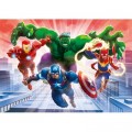 Clementoni Neon Puzzle - Marvel Avengers