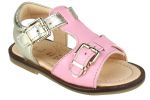 COMETA offene Sandalen Ocra pflanzlich gegerbt Ocra