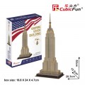 Cubic Fun 3D Puzzle - Empire State Building (Schwierigkeit: 4/8)