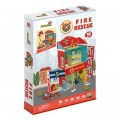 Cubic Fun 3D Puzzle - Fire Rescue