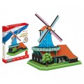Cubic Fun 3D Puzzle - Hollnderwindmhle Windmhle (Schwierigkeit: 5/6)