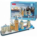 Cubic Fun 3D Puzzle - London - Schwierigkeit: 4/8