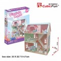 Cubic Fun 3D Puzzle - Pianist's Home (Schwierigkeit: 4/6)