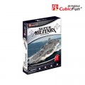Cubic Fun 3D Puzzle - USS Enterprise (Schwierigkeit: 4/6)
