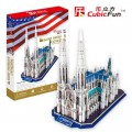 Cubic Fun Puzzle 3D - Saint Patrick Kathedrale