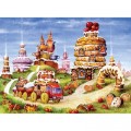 Davici Holz Puzzle - Kuchenberge