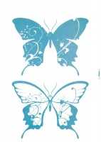 Deco-Sticker Farfalle