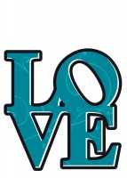 Deco-Sticker Love