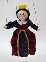 Dekorationsartikel Marionette Königin 20cm