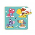 Djeco Holzpuzzle - Mamifarm
