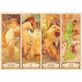 DToys Alphonse Mucha: Jahreszeiten