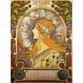 DToys Alphonse Mucha: Sternzeichen