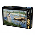 DToys Edouard Manet - Seine-Ufer bei Argenteuil