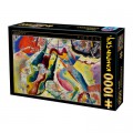 DToys Kandinsky Vassily: Painting with Red Spot