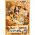 DToys Vintage Posters: Biscuits Champagne Lefevre-Utile