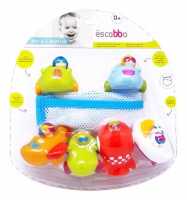 ESCABBO Wasserspritztfiguren Vroom mit Aufbewahrungsnetz