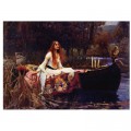 Eurographics Waterhouse: Die Lady von Shalott, 1888