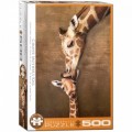 Eurographics XXL Teile - Giraffe Mother's Kiss