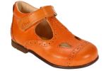 FENTY ORANGE Ocra Ballerina Lauflernschuhe pflanzlich gegerbt Ocra