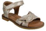 GLITTERSILVER offene Sandalen Bisgaard bisgaard