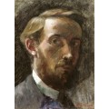 Grafika Edouard Vuillard: Self-Portrait, Aged 21, 1889