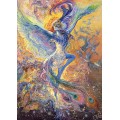 Grafika Josephine Wall - Blue Bird