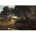 Grafika Kids Jean-Baptiste-Camille Corot: Forest of Fontainebleau, 1834