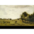 Grafika Kids Jean-Baptiste-Camille Corot: View near Epernon, 1850-1860