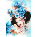 Grafika Kids XXL Teile - Misstigri: Blue Flowers