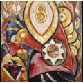 Grafika Marsden Hartley: Painting No. 48, 1913