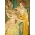 Grafika Mary Cassatt: Mother and Child, 1905